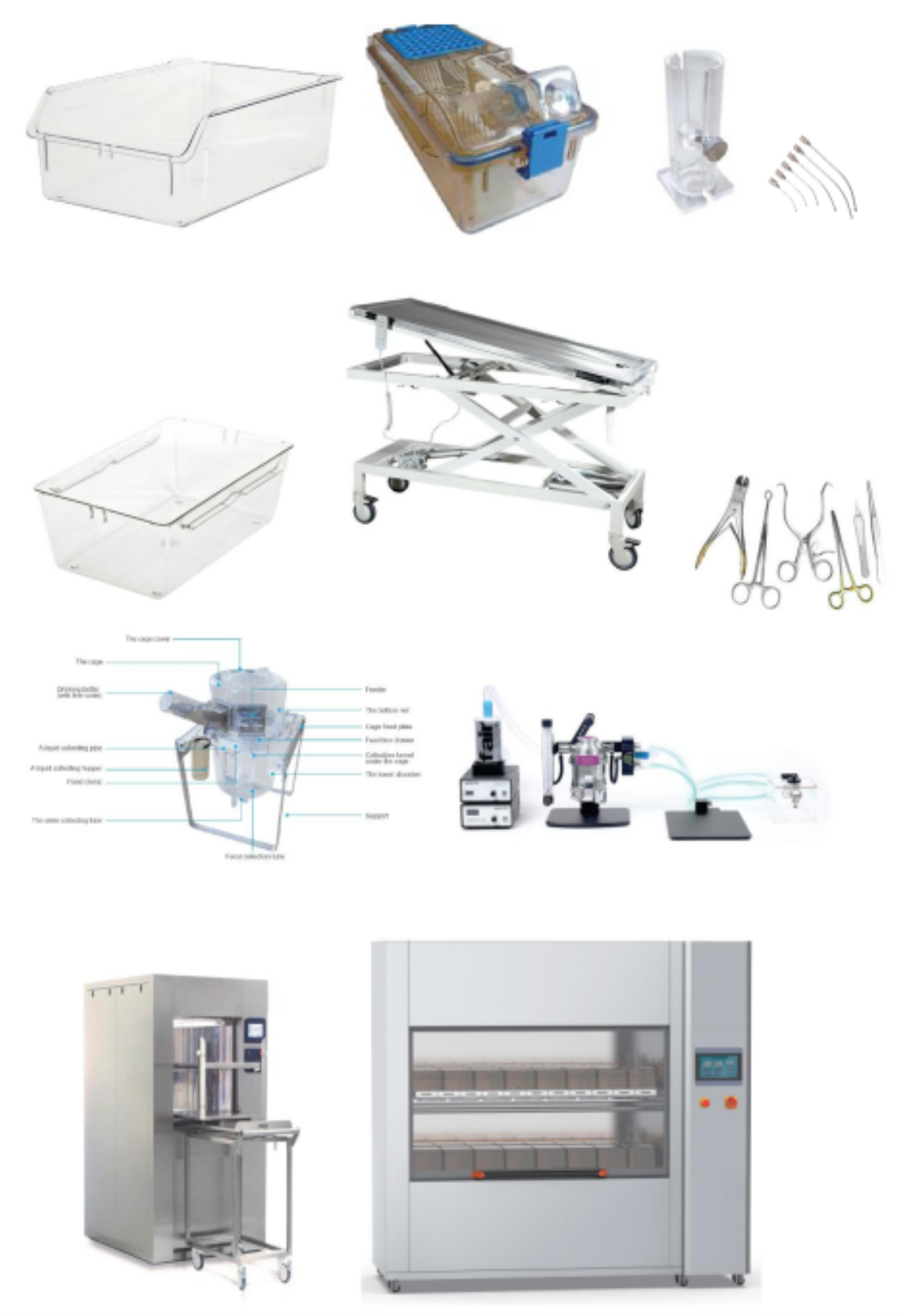 Laboratuvar Hayvanları Cihaz ve  Ekipmanları